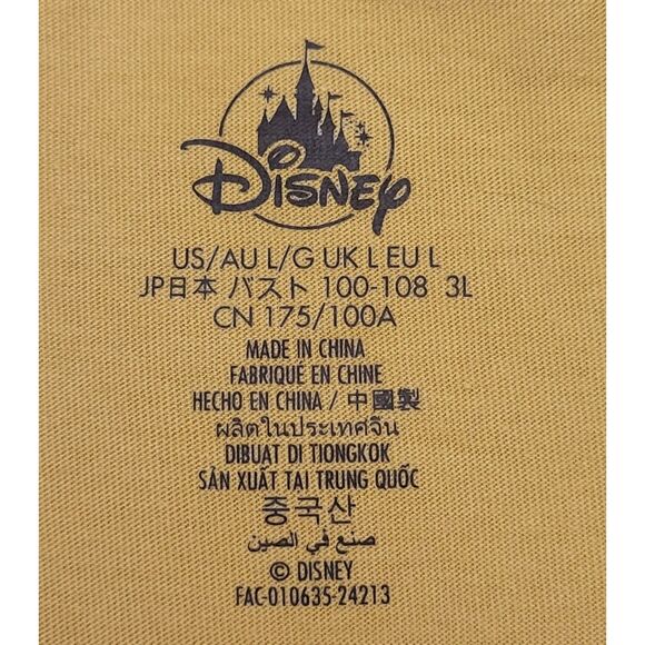 Disney Womens Belle La Mode de Paris LS Tee Epcot FR Pavilion Belle Collection L - Picture 5 of 8